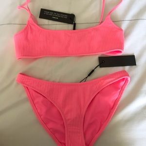 Pink Triangl Swimsuit
